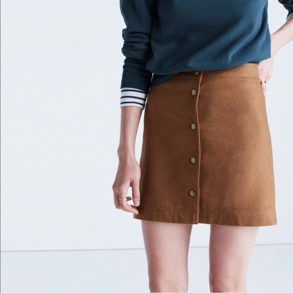 Madewell Dresses & Skirts - Button Front Skirt